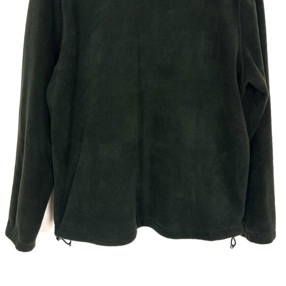 Woolrich Fleece Jacket in Hunter Green - Picture 11 of 13